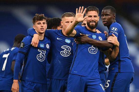 切尔西队在英格兰职业足球联赛中击败对手